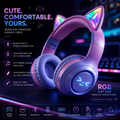 Mushroot Cat Ear Wireless Headphones