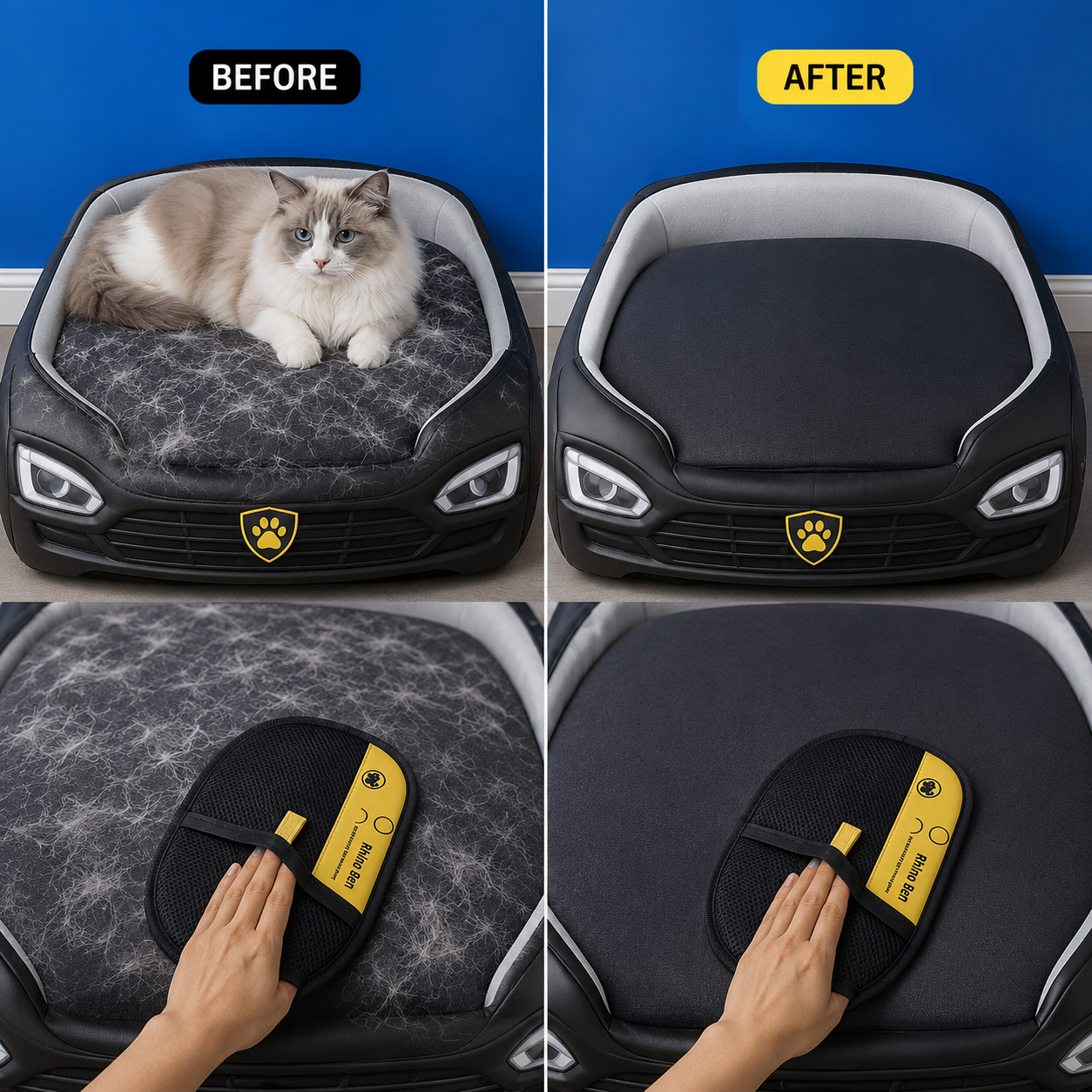 Pet Hair Removal Gloves