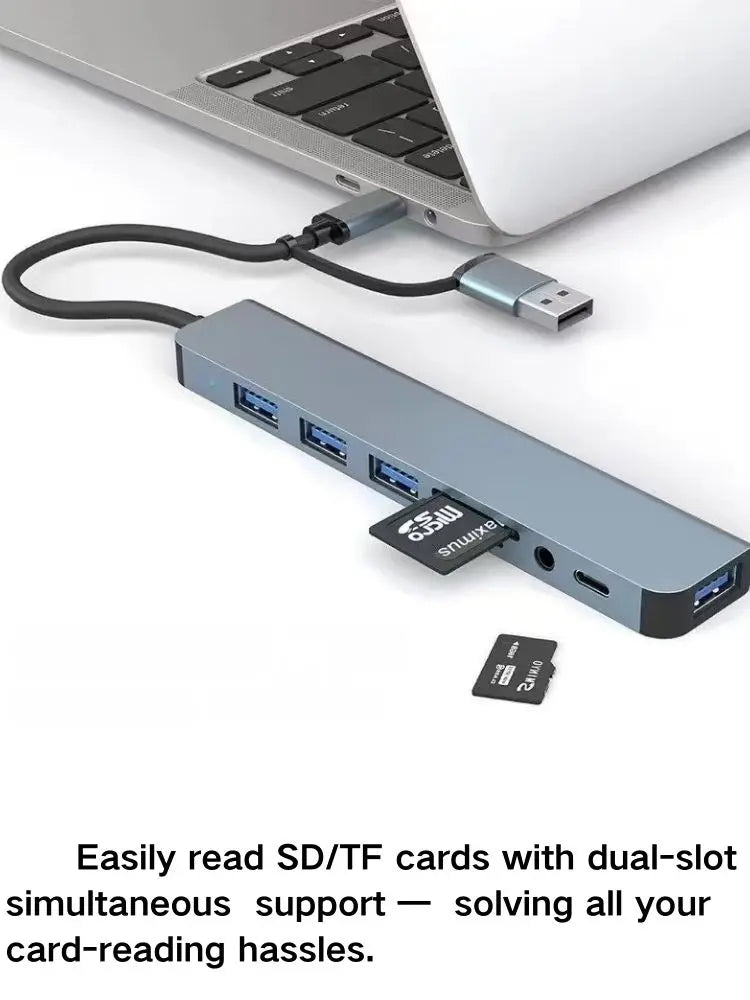 Premium 3-in-1 USB-C Hub | 4K HDMI, USB 3.0 & 100W Power Delivery