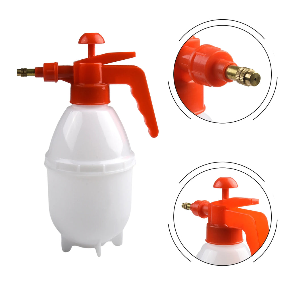 1PC 0.8 L Car Washer Hand Pump Pressure Sprayer Bottle Pressurized Spray Water High-pressure Car Wash Spray Bottle Car Cleaning