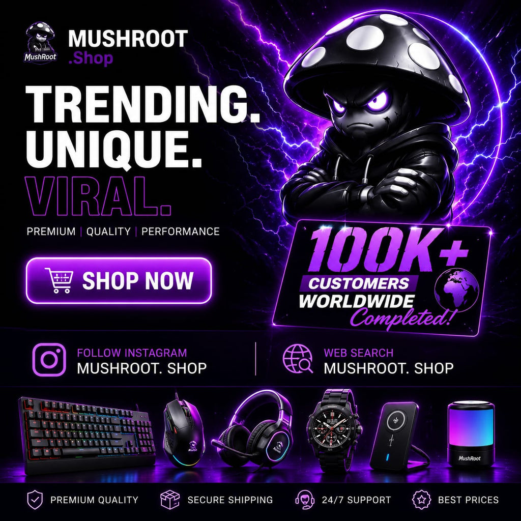 Mushroot Wireless Stereo Headset