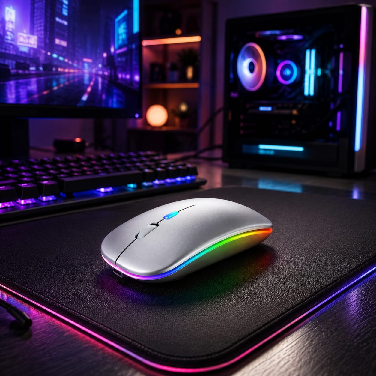 Mushroot Wireless RGB Gaming Mouse