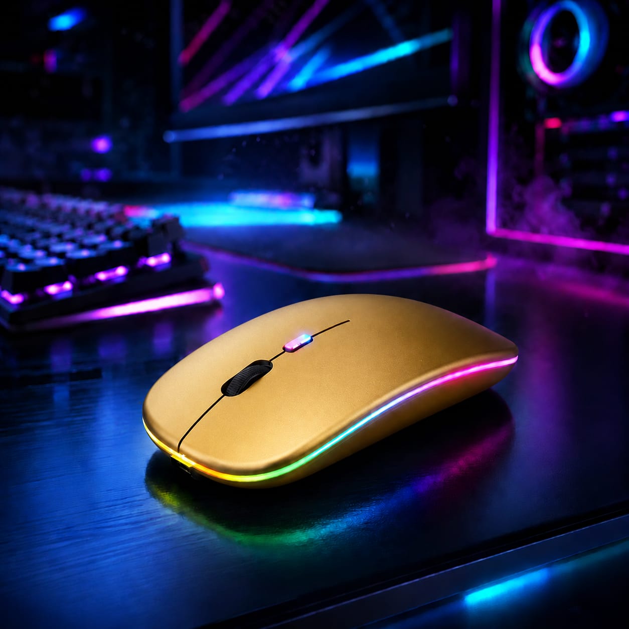 Mushroot Wireless RGB Gaming Mouse