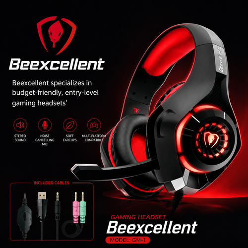 Mushroot High-Fidelity Gaming Headphones