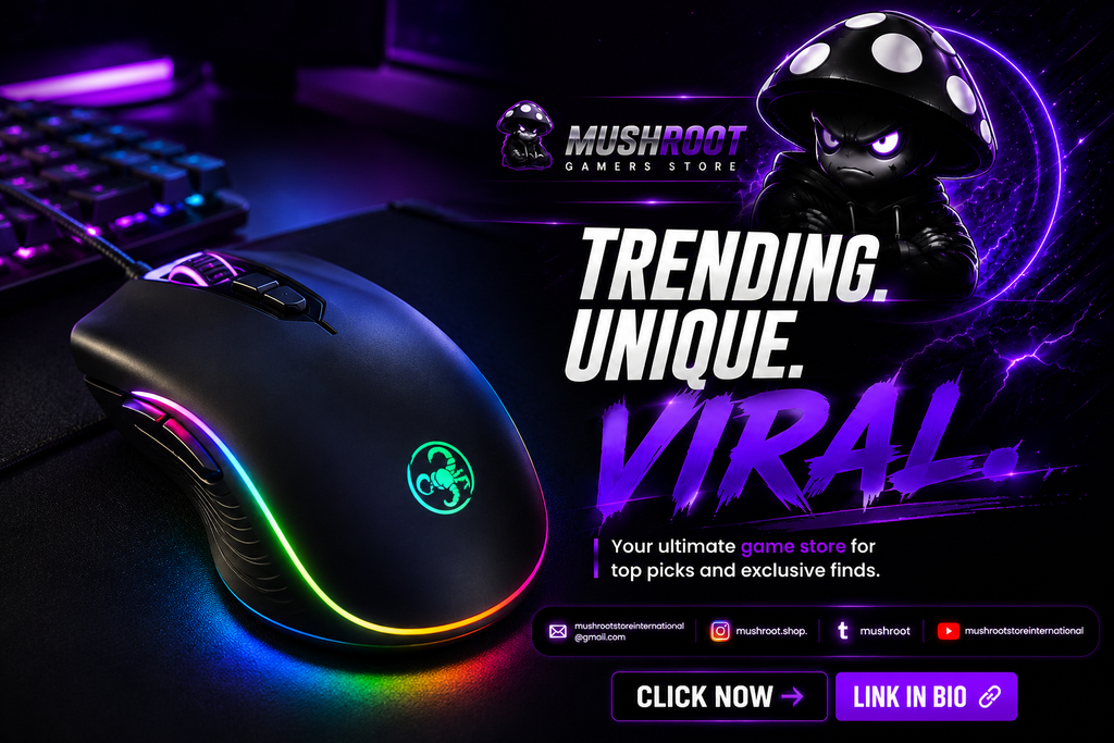 Mushroot Premium Gaming Mouse