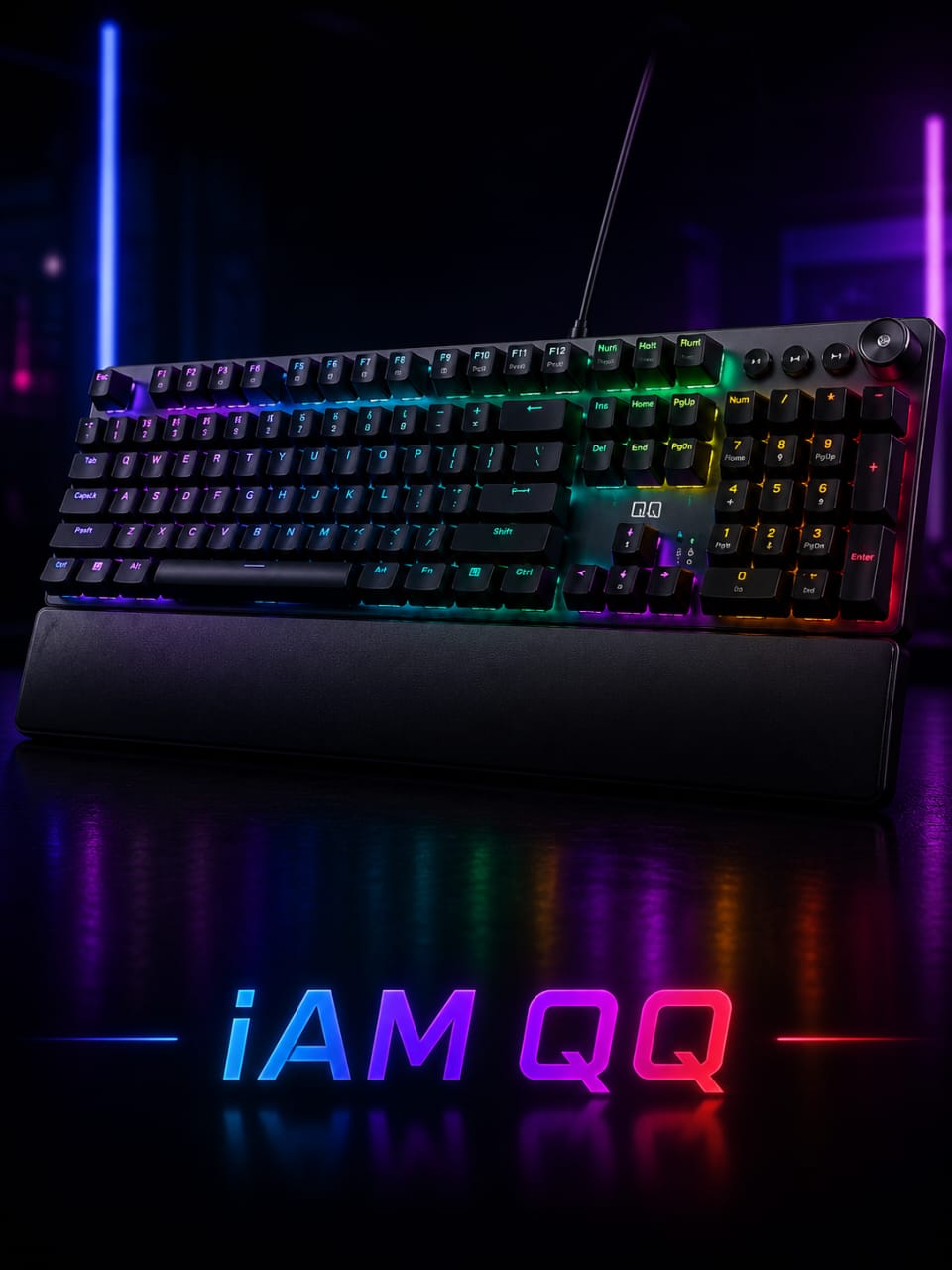 Mushroot Wireless RGB Gaming Keyboard